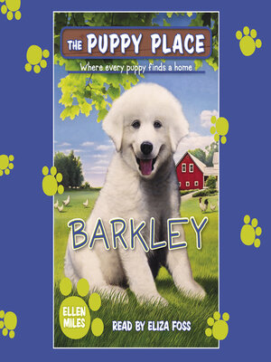 cover image of Barkley (The Puppy Place #66)
